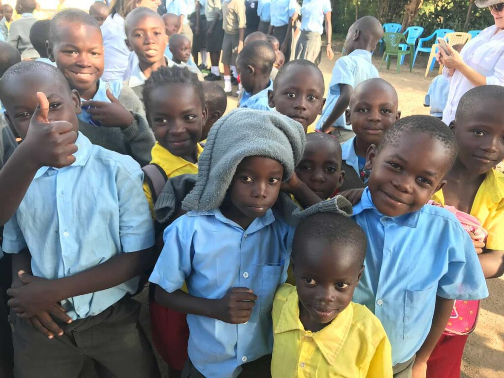 Students at Noel School