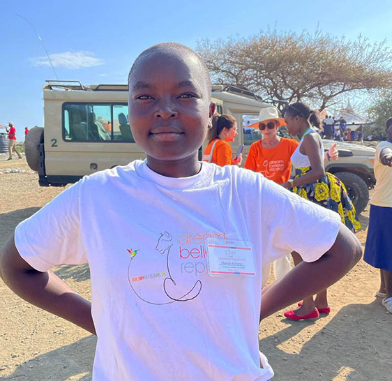 Schoolgirl in DBR Program Schoolgirl in DBR Program