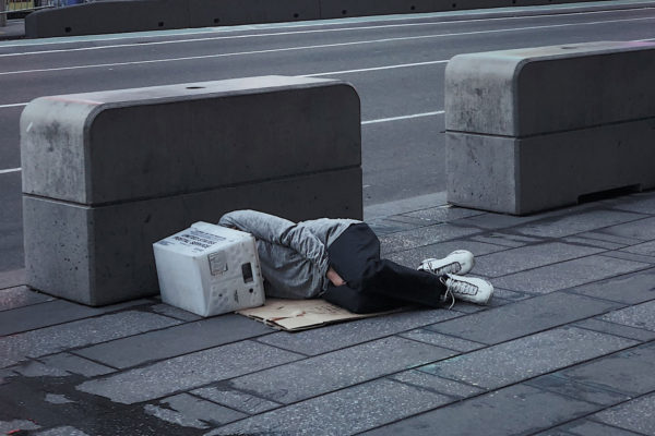 Homeless person