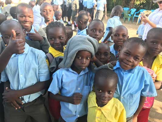 Children at the Noel School